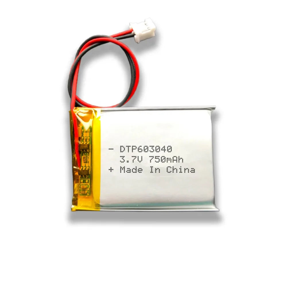 Storage Model 3.7V Pouch Lithium Lipo Polymer Batteries 750mAh 800mAh 850mAh Rechargeable Li-polymer Battery for Electronic Lamp