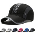 WoZhen Sporty & Formal Casual Gorras Custom Printing Summer Quick Dry Running Cap Lightweight Breathable Hat