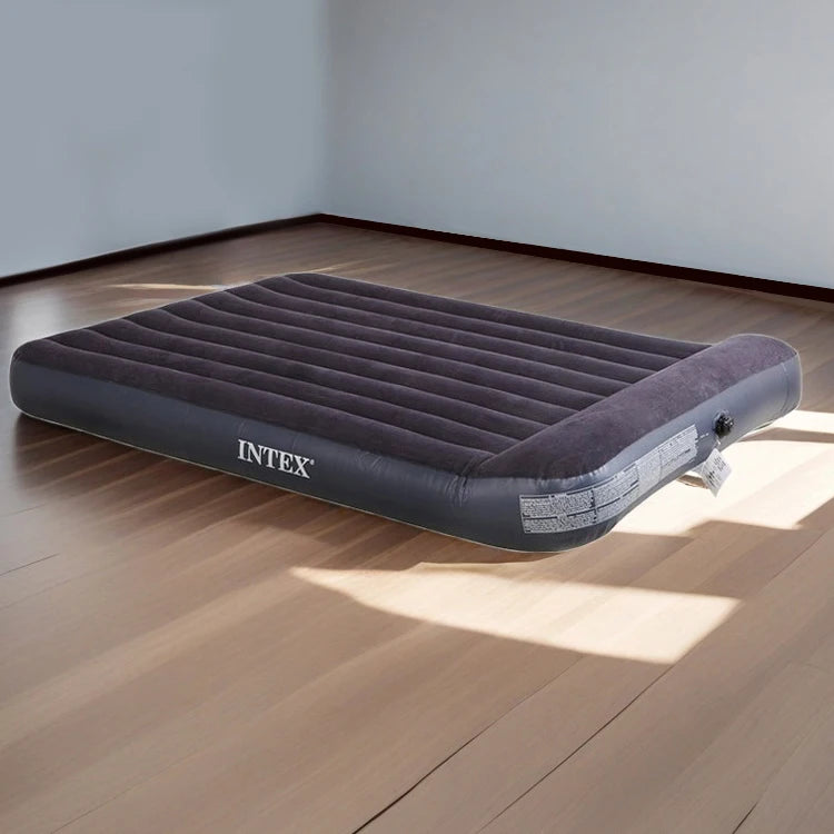 Foldable PVC Home Furniture Inflatable Air Mattress Built-in Pillow Inflatable Bed for Bedroom Hospital