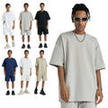 310gsm 100% Cotton Short Sleeve Shirts Custom logo Heavy Weight Graphic Tee Drop Shoulder Oversized t Shirt