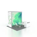 High Performance Seg Lightbox Aluminum Modular Exhibition Booth 3m X4m Shell Scheme A-NEW AN-ZT Portable Lightweight Customized