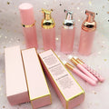 Private Label Eyelash Extension Small Luggage case for Sensitive Lash Cleanser Bath Shampoo Kit Sachet MegaBDM
