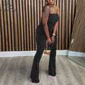 Women Strapless Top + Pencil Pants 2025 Winter Active Fitness Streetwear Two 2 Piece Sets Outfits Tracksuit
