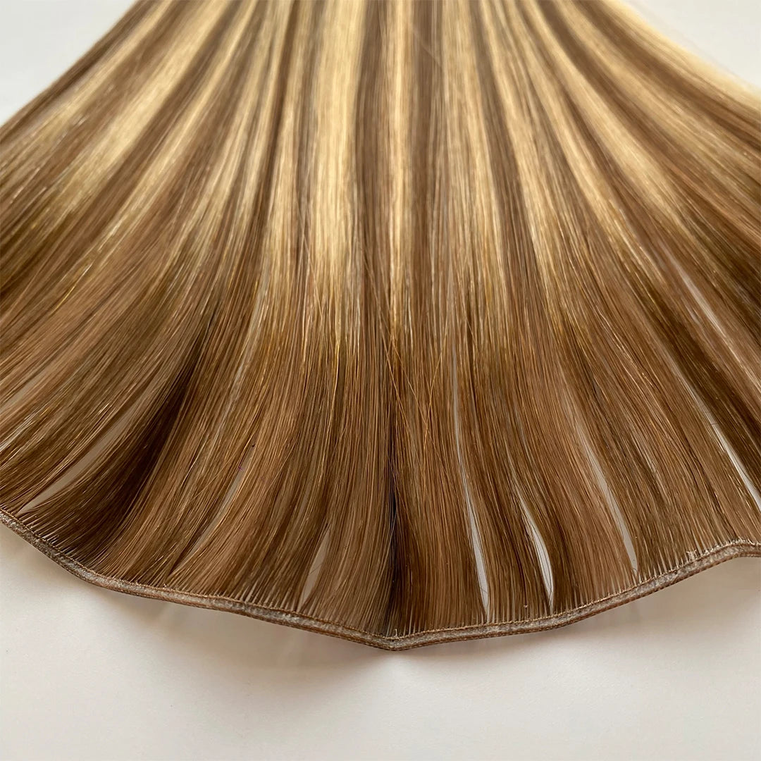 Top Quality Genius Weft Hair Extensions Raw Human Hair Seamless Weft Invisible