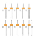 10pcs 10 Sizes Double Twin Mixed Needles Sewing Machine Needle With Plastic Box for DIY Household SewingTools