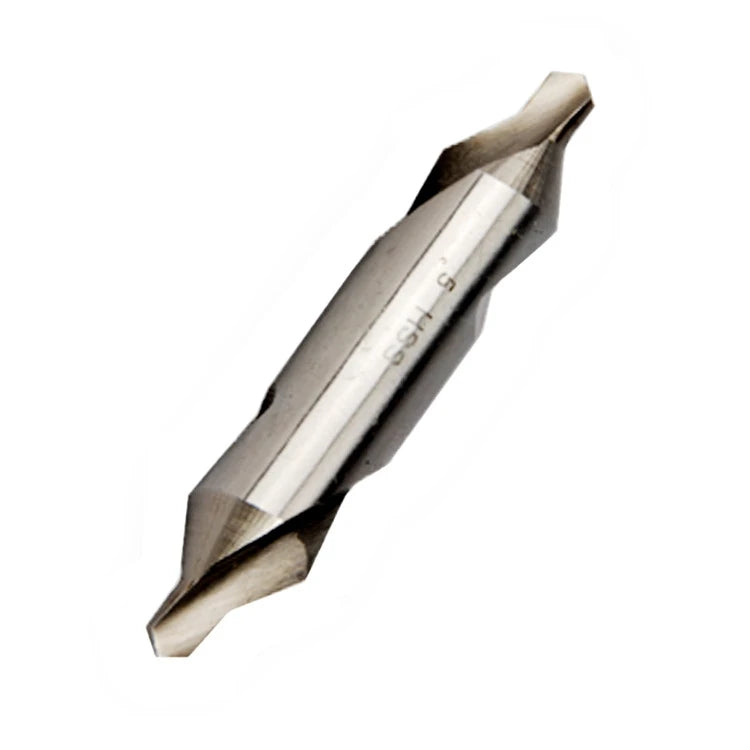 60 Degree Position HSS Center Drill Fully Ground Spiral Groove for Metal