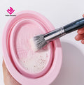 Silicone Brush Cleaner Foldable Washing Tools Portable Makeup Brush Cleaning Bowl BPA Free Makeup Brush Cleaning Mats