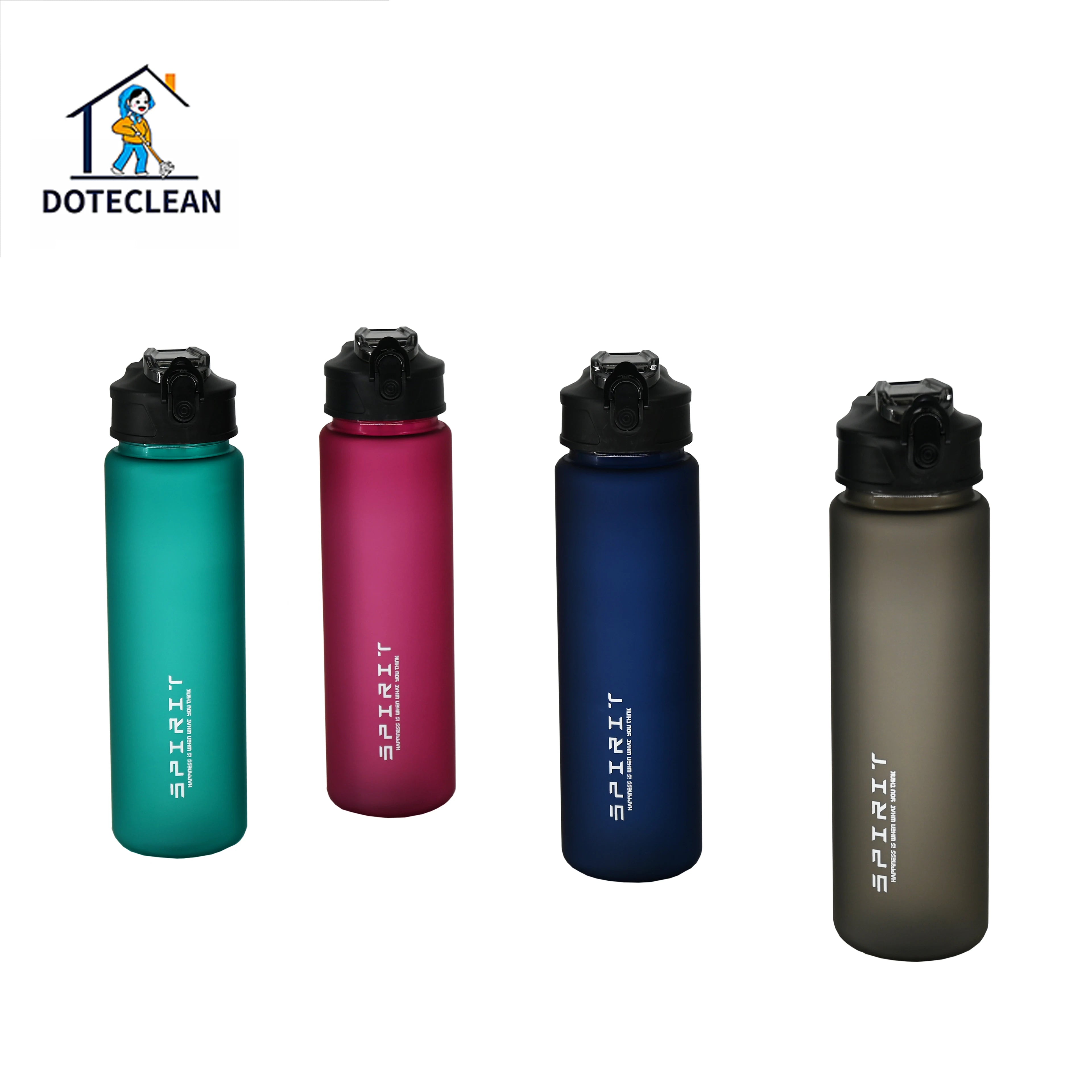 Large Capacity Handheld Tritan Sports Water Cup High Temperature Resistant Summer Mug Convenient for Outdoor Activities