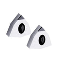 Jinchuan ODM/OEM Customizable Hot Sale CCGT PCD Diamond Router Bit Inserts APKT1135-04 Black Diamond Coated KPD10 65HRC 2pcs/Box
