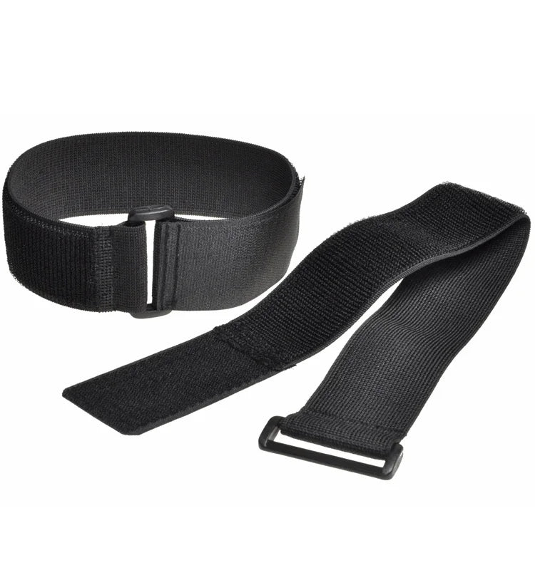 Custom Eco-Friendly Self-Adhesive Elastic Bands Adjustable Buckle Loop Strap with Hook Fasten and Binding