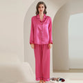 Customized Women's Sleepwear New Womens Pyjamas Solid Cotton Two Piece Sets for Girls Sleepwear