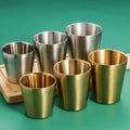 Drinking Coffee Tea Beer Cup Outdoor Camping Travel Mugs Stainless Steel Mugs Tumbler Metal Cups