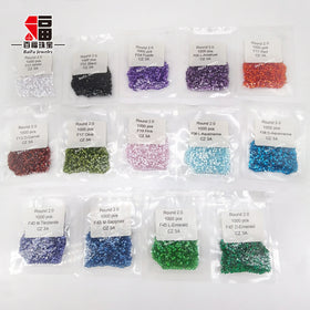 Baifu Jewelry Top Quality Zirconia Round CZ Stones