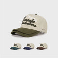 Fashion 5 Panel Double Brim Hat Street Wear Cap Custom Embroidered Patch Logo Designer Hats Men's Baseball Caps