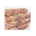 12x15mm Gold Silver Color French Earring Hook Earwire Earrings Clasp Base Fitting for DIY Jewelry Making Accessories