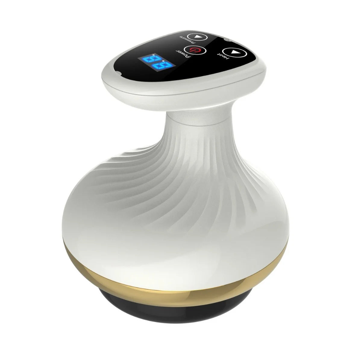 Home Electric Guasha Scraping Massage Cupping Body Massager Vacuum Cans Suction Cup Heating Fat MegaBDM