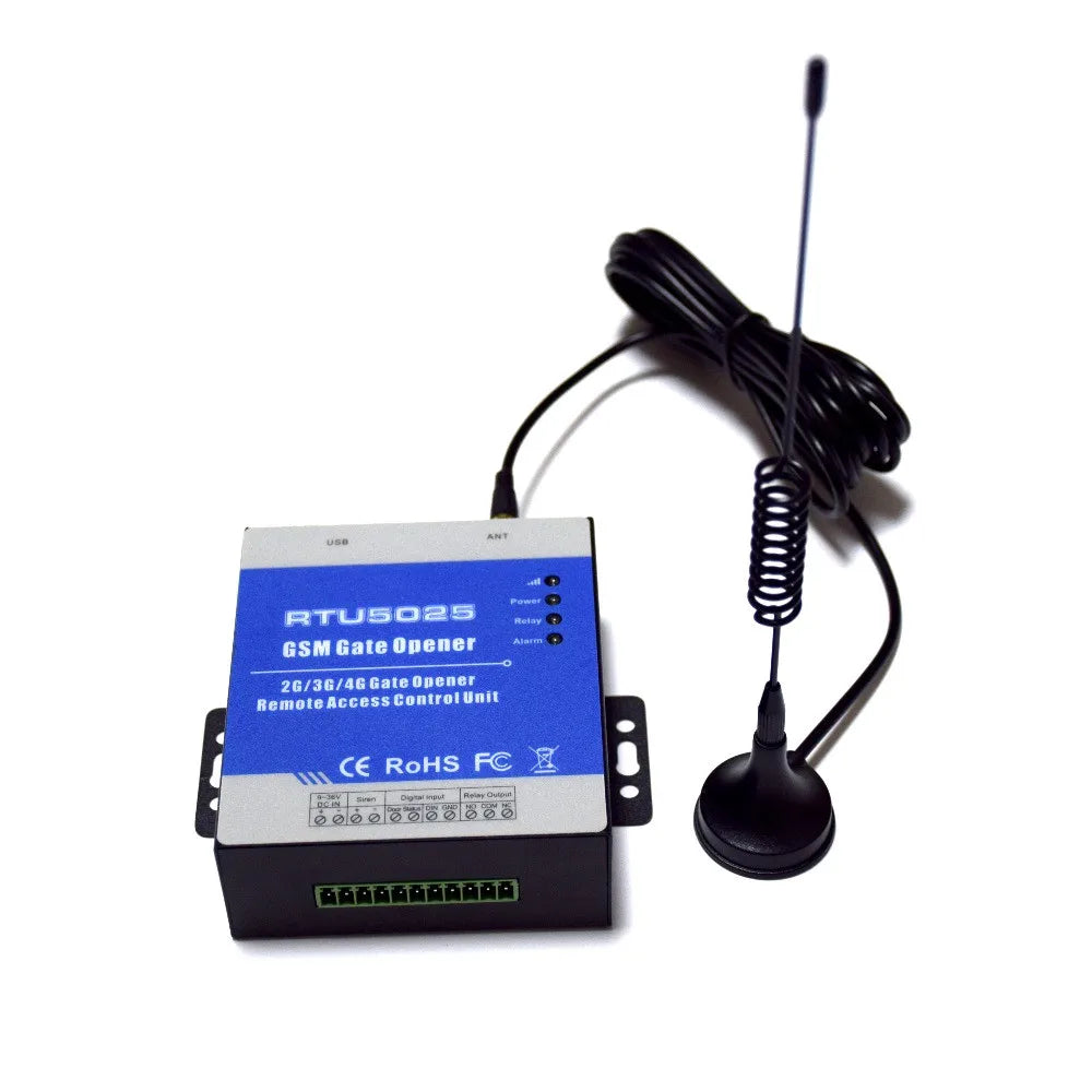 Remote Access Controller Unit ON/OFF Switch Wireless 2G GSM GPRS 4G Gate Opener RTU5025 for Remote Access Control