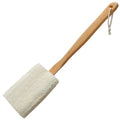 Shower Brush with 100% Natural Loofah Body Brushes Perfect for Exfoliating Bath Loofahs Brush with Removable