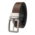 LQbelt New Fashion Men's Pin Buckle Belt Reversible Leather Belts for Male Rotating Wholesale OEM Factory
