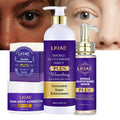 Ready to Ship Glowing Whitening AHA & Vitamin C Full Kit Facial Anti-Aging Skin Care Set (New) for Home Use