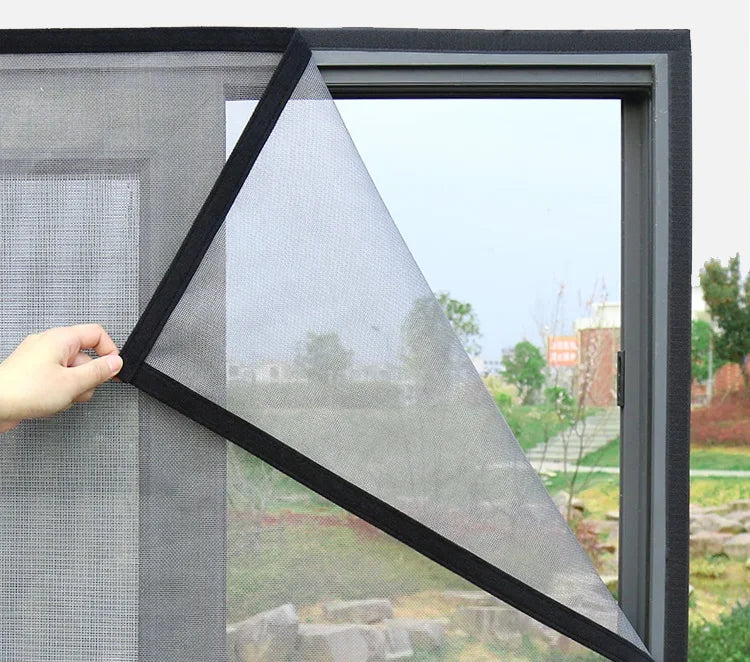 Hot Sale Fiberglass Diy Mosquito Protection Window Screen Easy to Installation
