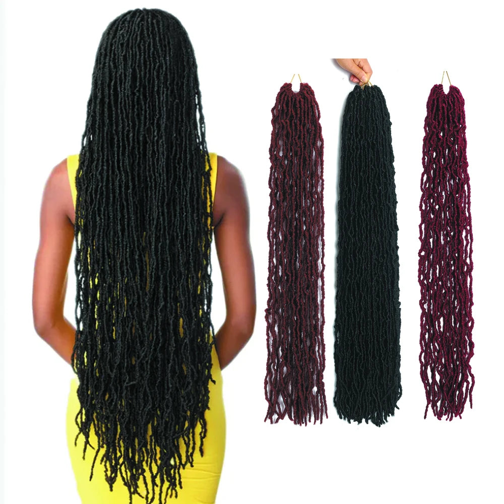 Crochet Hair Soft Claws 30 Inches 170g Crochet Clasp Goddess Crochet Hair Suitable for Women Knitting Hair Extensions