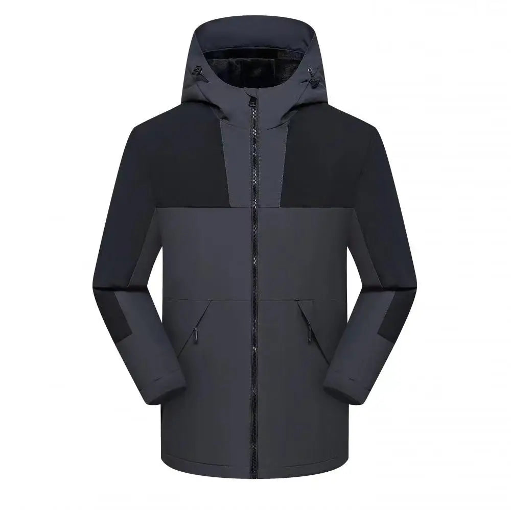 Custom Men's Polyester Reflective Windbreaker JacketVintage Retro Waterproof Windbreaker Beachjacket for Men