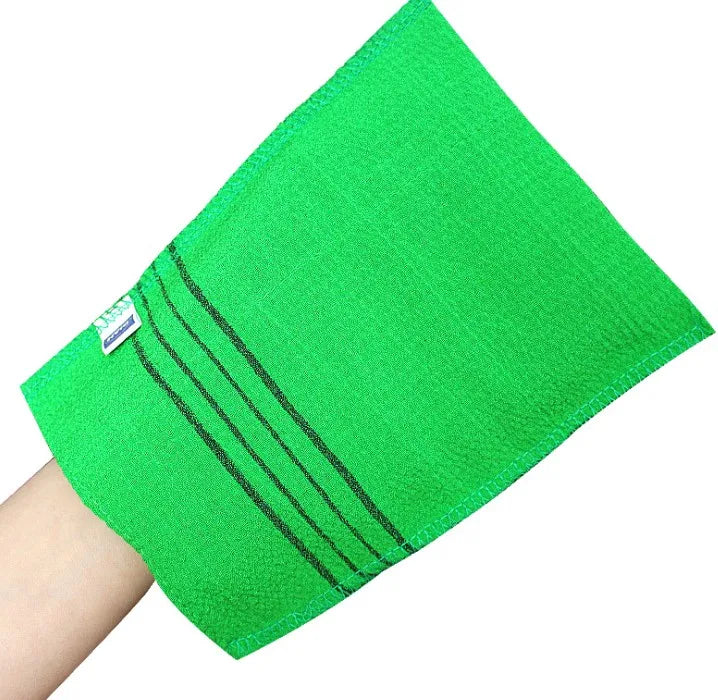 Exfoliating Washcloth - Scrubbing Cloth Mitt  for Removing Dead Skin Callus Cleaning Pores