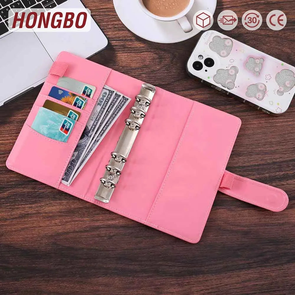 Hongbo 11-Color A6 Basic Planner New Release Budget Binder with Fabric Cover Cash Envelopes for Money and Bill Organization
