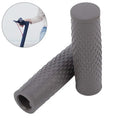 New Image Handlebar Grips Scooter Rubber Anti-slip Soft Handle Bar Grip M365 Pro Pro2 1S E Scooter Accessories Black M-44