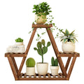 Wholesale Multi-layer Wood Eucalyptus Rack for Indoor Use Flower Pot Succulent Shelf for Home & Garden 3kg Assembly Balcony Rack