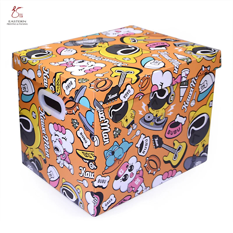 Elegant Design Christmas Gift Packaging Box High Pressure Resistance Foldable Carton Storage Valentine Gift Paper Boxes