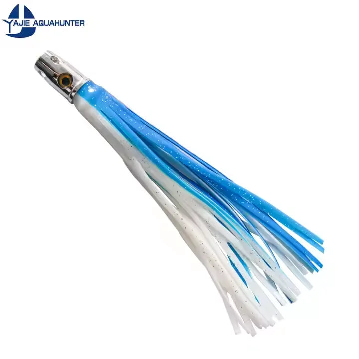 7 Inch 18cm Deep Sea Resin Pvc Soft Octopus Lures Big Game Catcher Skirted Trolling MegaBDM