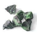 Natural Ruby in Zoisite Raw Mineral Specimens High Quality Quartz Healing Crystal Gemstone