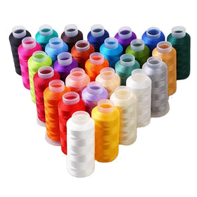 Computerized 100% Polyester High Tenacity Water Resistant 5000 Yard 120D/2 Industrial Embroidery Thread for Embroidery Machine