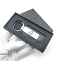 Promotional Souvenir High Quality Leather Keychain Crafts Box Gift Set Custom Logo Luxury Keychain Gift Set