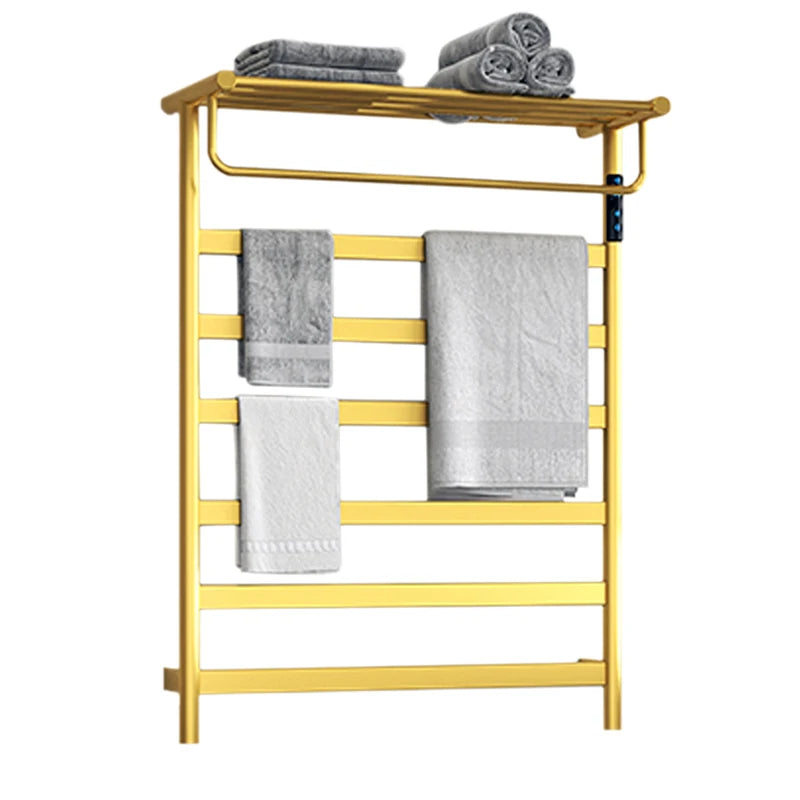 Chrome/Black/Gold Electric Towel Warmer - Stainless Steel Heated Towel Rail for Bathroom Hotel & Spa