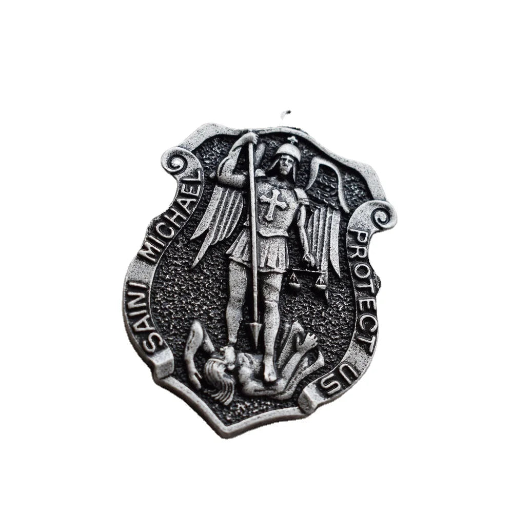 Amulet Saint St. Michael Archangel Necklace