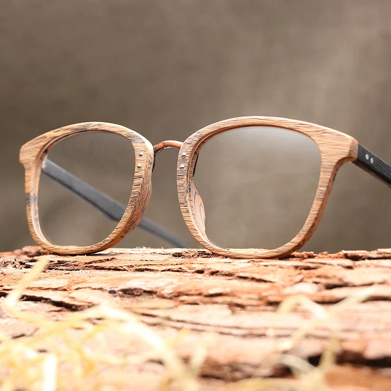 HB029 Classical Square Men Computer Spectacles Anti Blue Light Blocking Eyeglasses Acetate Optical Glasses Frame Fashion Logo