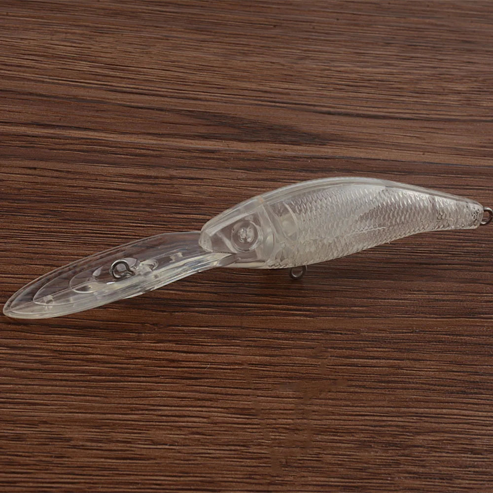 Blank Suspending Minnow Jerkbait 95mm 5.5g ABS Unpainted Swimbait Blank Artificial Hard Bait Blank Lure