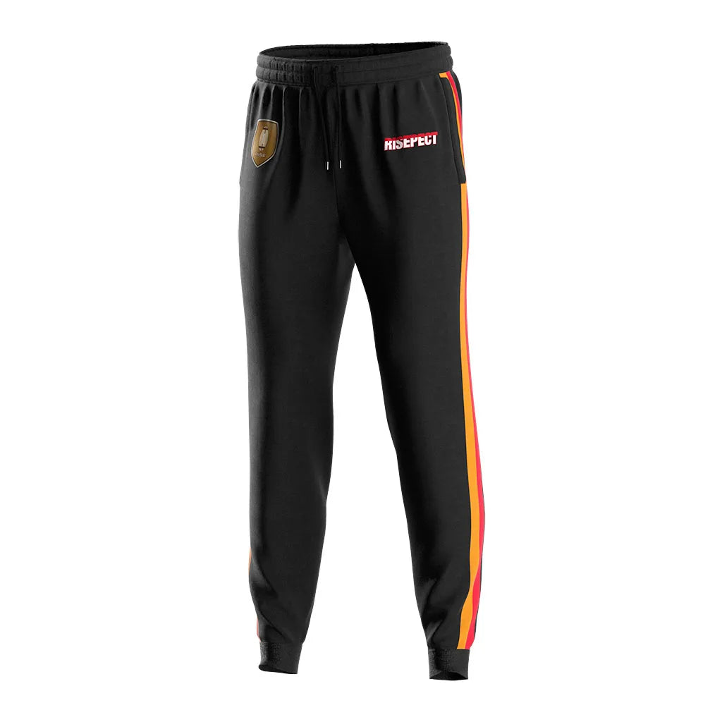 Top Quality Sublimation Gym Muscle Fast-dry Sweatpants Flare Sweat Rugby Pants Trouser Shirt for Men