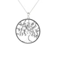 Yaeno Tree of Life Necklace Tree of Life Pendant Necklace Sterling Silver