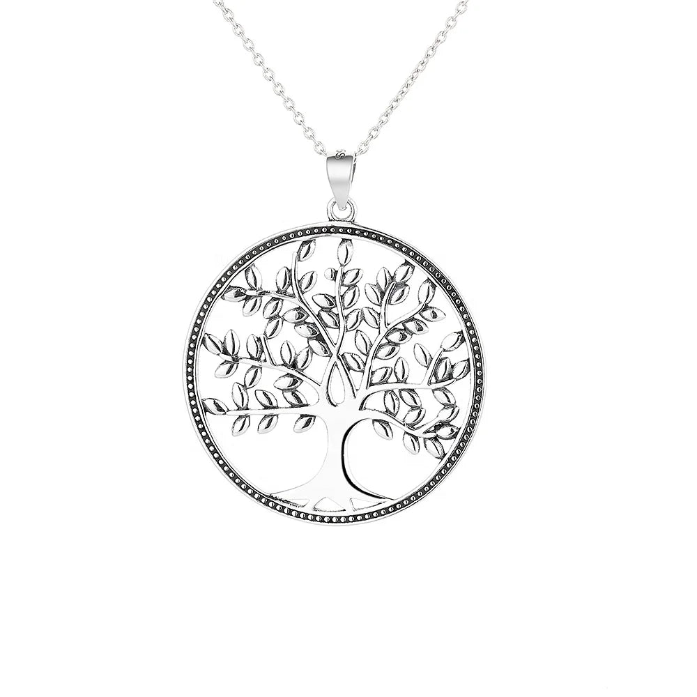 Yaeno Tree of Life Necklace Tree of Life Pendant Necklace Sterling Silver