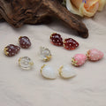 3D Fruit Charms Resin Strawberry Pendant for Earring Necklace Jewelry Making Findings