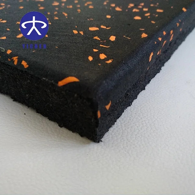 EPDM Rubber Anti-Slip Gym Flooring Tiles-Durable Eco-Friendly 15-50mm Thick Indoor/Outdoor Use
