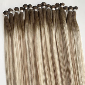 Sew in Hand Tied Weft Hair Extensions Weft Extensions Human Hair Remy Human Hair