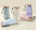 Cute Super Mini Five Fold Umbrella Rainy Day Pocket Umbrella