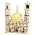 Elegant DIY Wooden Ramadan Calendar Box New Home Office Muslim Holiday Lanterns for Eid Mubarak Decorations and Party