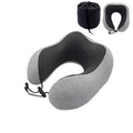 Wholesale Customizable U-Shaped Memory Foam Travel Pillow with Eye Mask Foldable Airplane Support for Traveling for Living Room