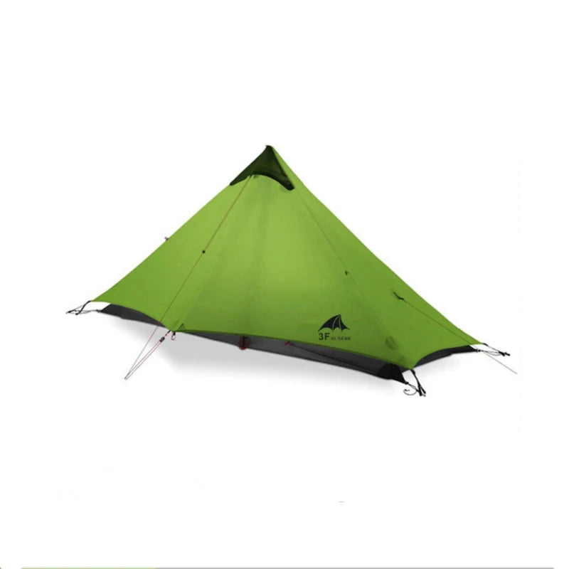 3F  LanShan 1 Tent 1 Person 3-4 Seasons Camping Equipment Nylon Outdoor Camping Tent